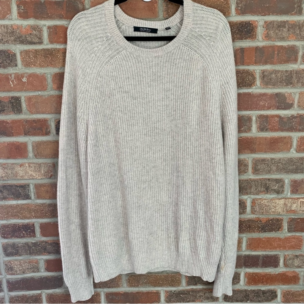Saks Fifth Avenue Crewneck Ribbed Cashmere Sweater